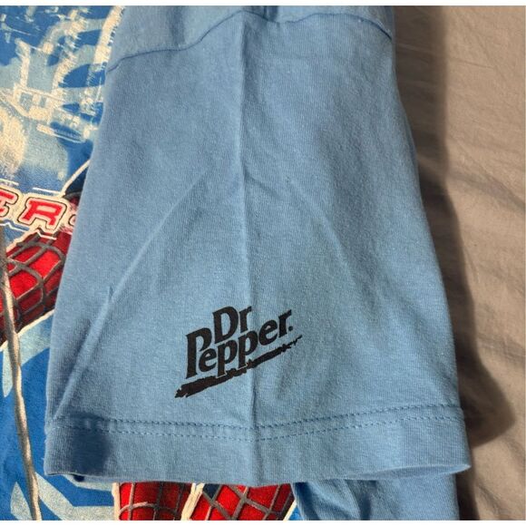 Vintage Spiderman 2 Shirt Size XL Marvel Comics 2004 Movie Promo Dr Pepper - Picture 6 of 7
